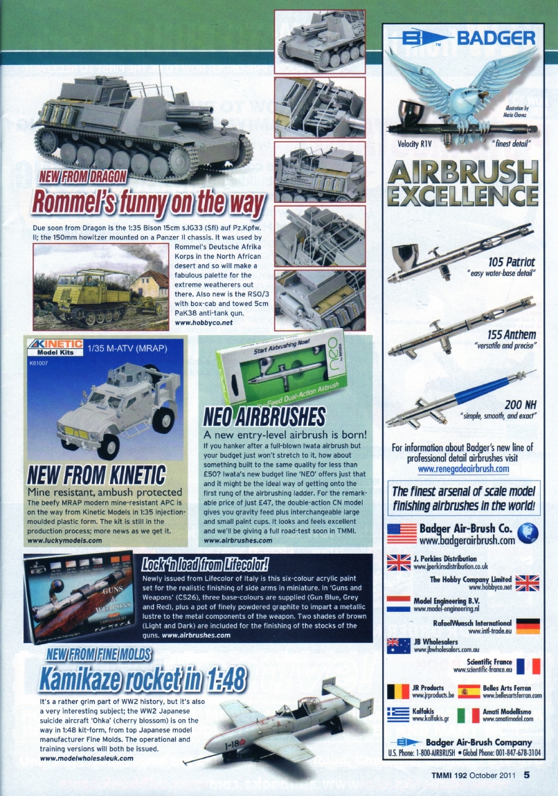 Tamiya Model Magazine 192 (2011.10)